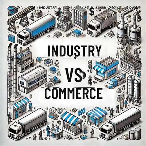 industry and commerce distinguish between|Difference Between Industry and Commerce (with .